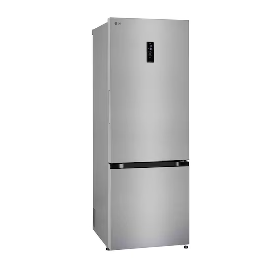 LG 340 L 3 Star Bottom Freezer Refrigerator (2025 Model, Door Cooling+™, Wi-Fi Convertible, E-Micom Control, Shiny Steel, BEE Certified, Smart Inverter Compressor) GL-B382DPZX