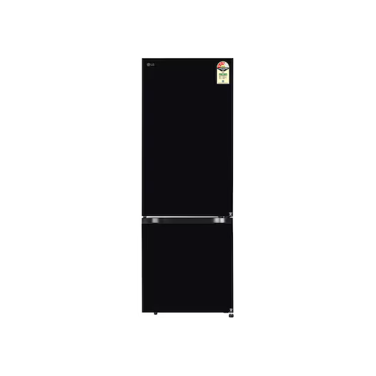 LG 340 L 3 Star Frost Free Bottom Freezer Refrigerator  Model: GL-B382EBMX | Black Mirror | Wi-Fi Convertible