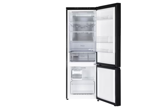 LG 340 L 3 Star Frost Free Bottom Freezer Refrigerator  Model: GL-B382EBMX | Black Mirror | Wi-Fi Convertible
