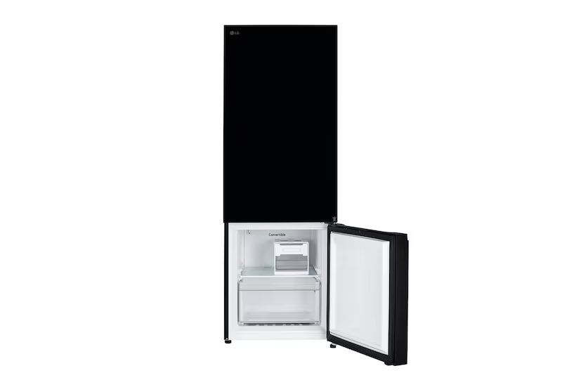 LG 340 L 3 Star Frost Free Bottom Freezer Refrigerator  Model: GL-B382EBMX | Black Mirror | Wi-Fi Convertible