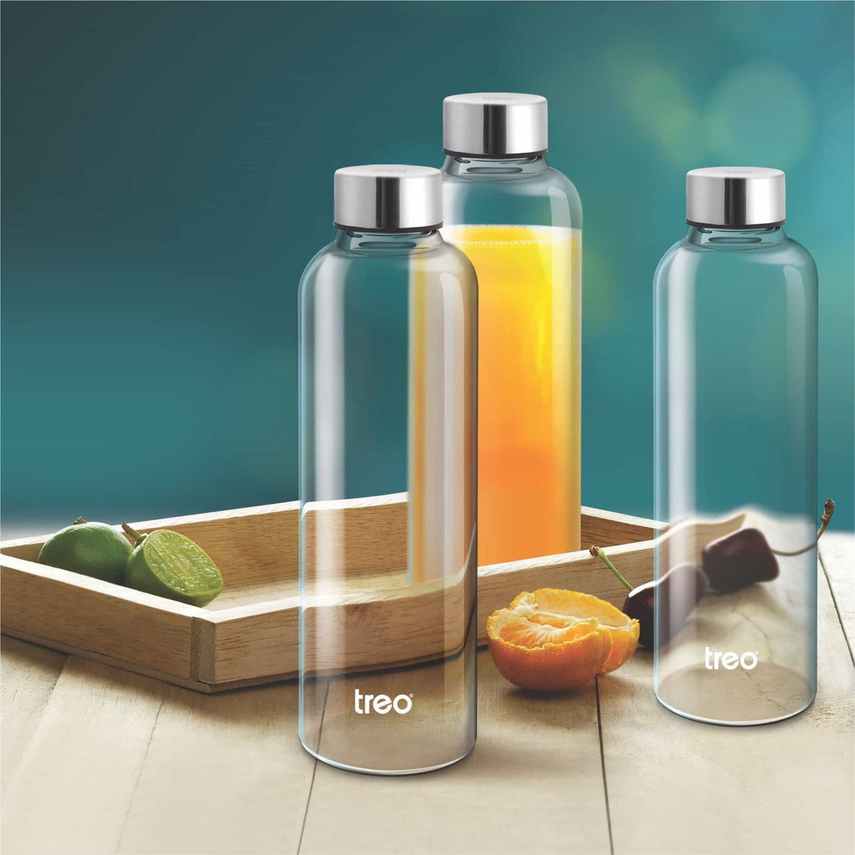 Treo Clarion 1000 ml Borosilicate Glass Bottle