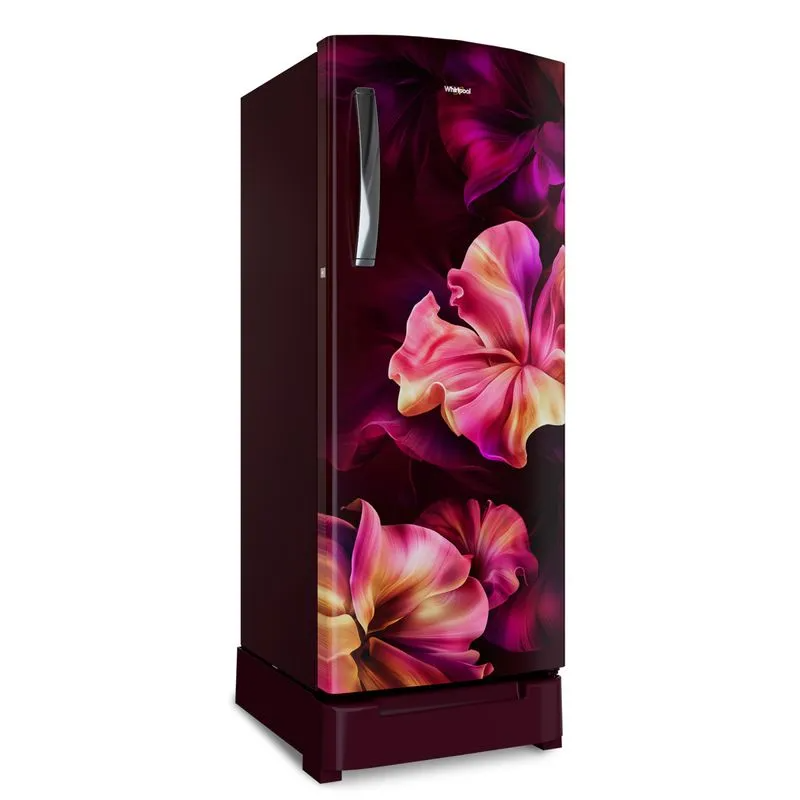 Whirlpool Icemagic Pro 192L 5 Star Single Door Refrigerator with Base Drawer - Silk-Y