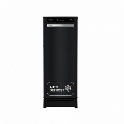 Whirlpool Vitamagic Pro 192L 3 Star Single Door Refrigerator with Base Drawer - Gravity Black-Y