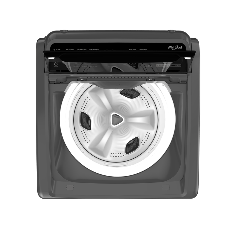 Whirlpool Whitemagic Elite 7kg 5 Star Fully Automatic Top Load Washing Machine - Grey