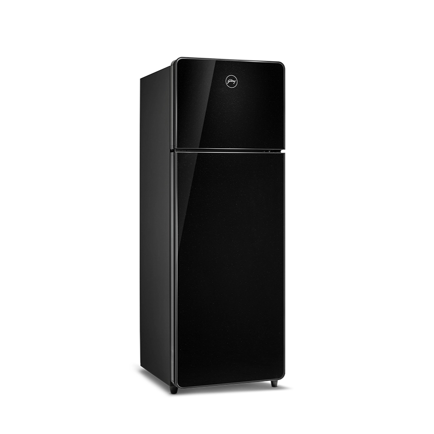Godrej RT EONCRYSTAL 310B RI OB – 272L 2-Star Frost-Free Double Door Refrigerator (Onyx Black)
