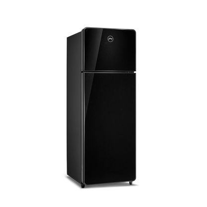 Godrej RT EONCRYSTAL 310B RI OB – 272L 2-Star Frost-Free Double Door Refrigerator (Onyx Black)
