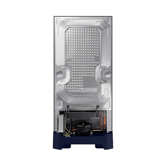 Samsung 189 L 5‑Star Inverter Single Door Refrigerator – Midnight Blossom Blue (RR21C2H25UZ/HL)