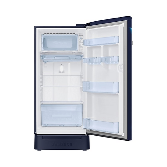 Samsung 189 L 5‑Star Inverter Single Door Refrigerator – Midnight Blossom Blue (RR21C2H25UZ/HL)