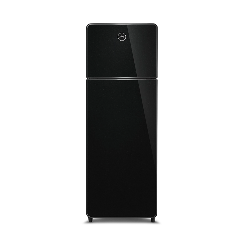 Godrej RT EONCRYSTAL 310B RI OB – 272L 2-Star Frost-Free Double Door Refrigerator (Onyx Black)