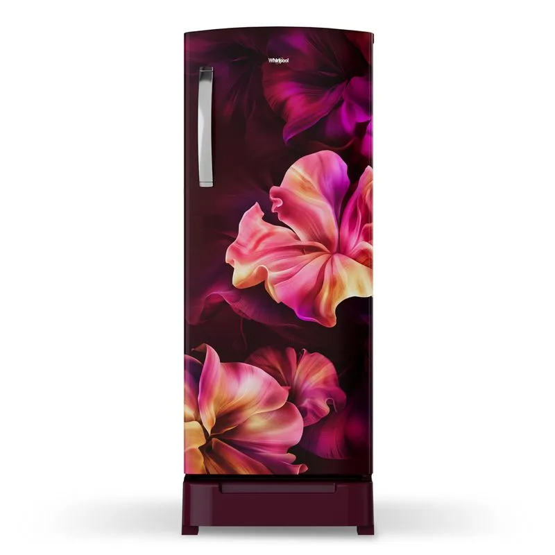 Whirlpool Icemagic Pro 192L 5 Star Single Door Refrigerator with Base Drawer - Silk-Y