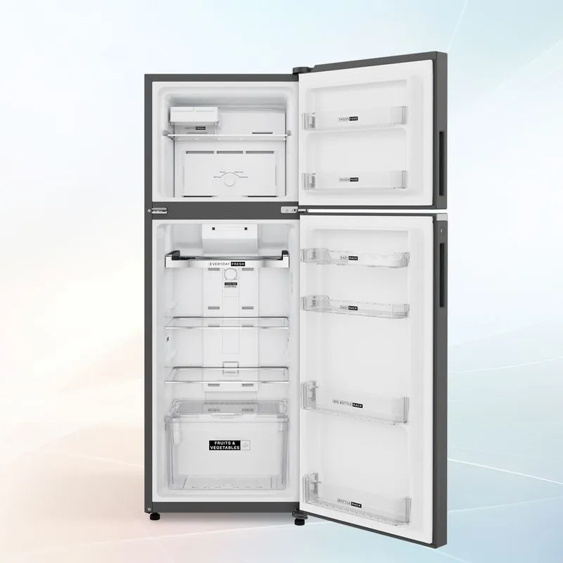 Whirlpool NeoFresh 235L 2 Star Frost Free Double Door Refrigerator – 22317 (Imperial Steel)