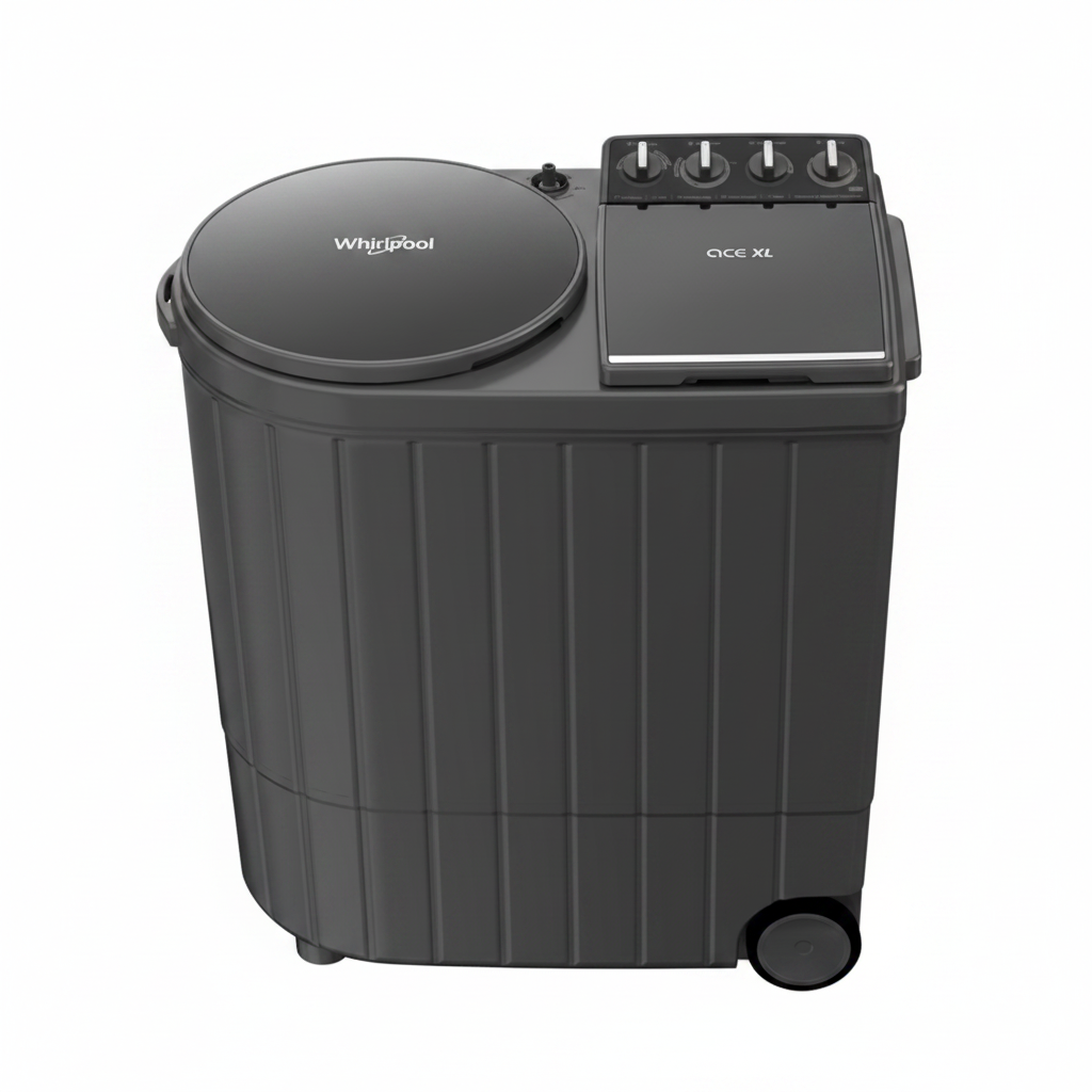 Whirlpool ACE XL 11.5 DMIX Graphite Grey Semi Automatic Washing Machine 30348