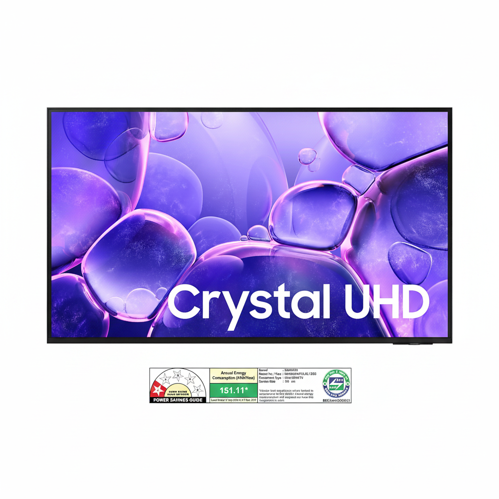 Samsung 43 Inch UE81A Crystal 4K UHD Smart TV (2025) UA43UE81AFULXL | Tizen OS | HDR | 4K Upscaling