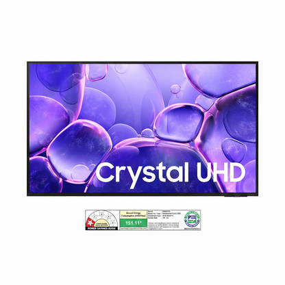 Samsung 43 Inch UE81A Crystal 4K UHD Smart TV (2025) UA43UE81AFULXL | Tizen OS | HDR | 4K Upscaling