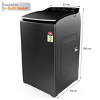 Whirlpool 360° Bloomwash Pro 9.5kg 5 Star Fully Automatic Top Load Washing Machine with In-Built Heater