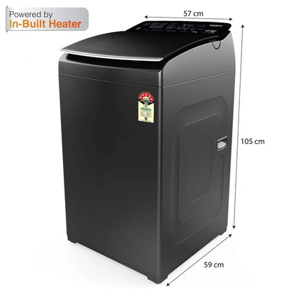 Whirlpool 360° Bloomwash Pro 9.5kg 5 Star Fully Automatic Top Load Washing Machine with In-Built Heater