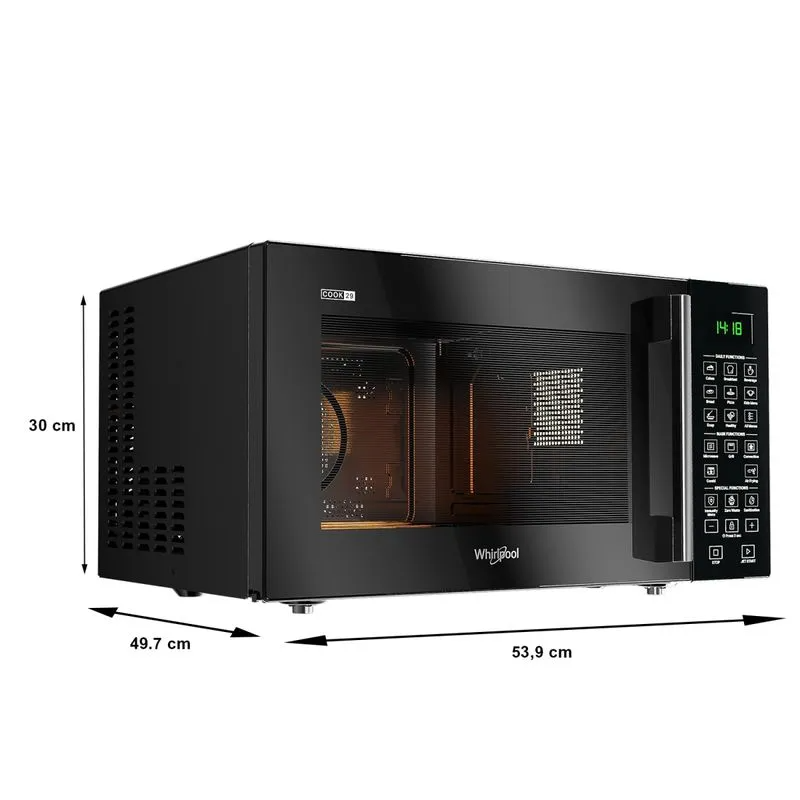Whirlpool Magicook Pro 29L Convection Microwave Oven with Air Fryer & Baking Plate