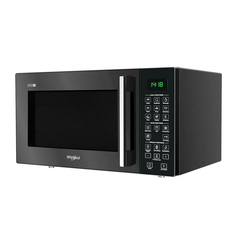 Whirlpool Magicook Pro 29L Convection Microwave Oven with Air Fryer & Baking Plate