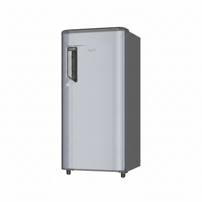 Whirlpool Icemagic Powercool 184L 2 Star Single Door Refrigerator - Imperial Steel-Y