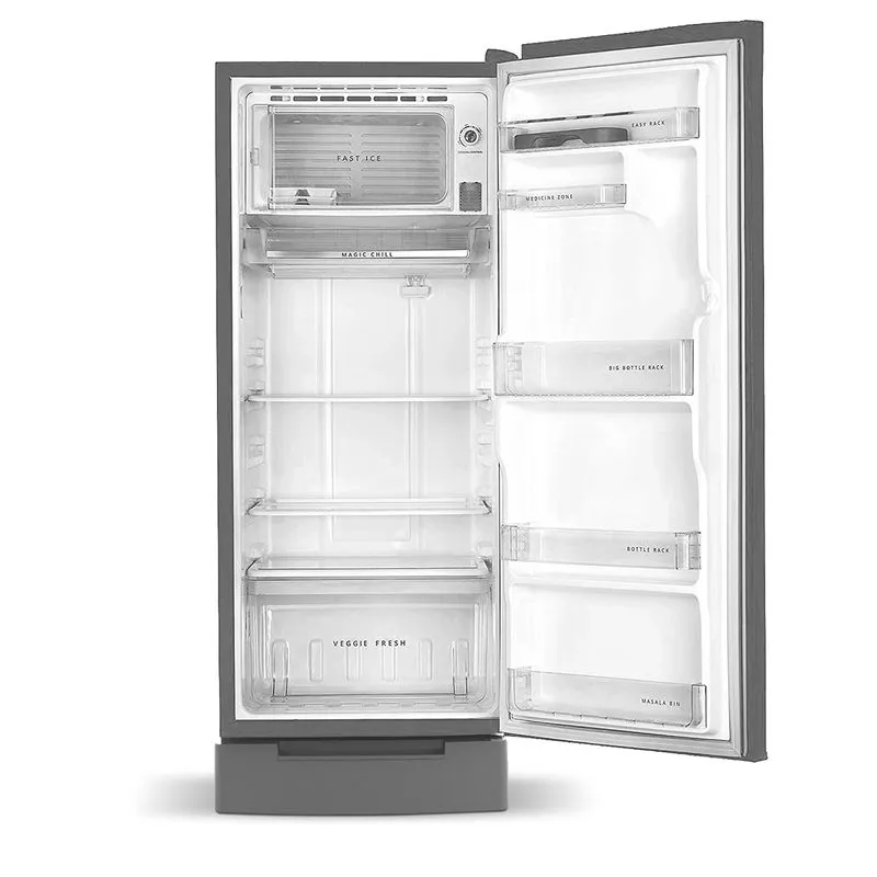 Whirlpool Icemagic Pro 192L 3 Star Single Door Refrigerator with Base Drawer - Cool Illusia-Y