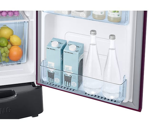 Samsung 183 L 5-Star Digital Inverter Single Door Refrigerator – Camellia Purple (RR20D2825CR/NL)