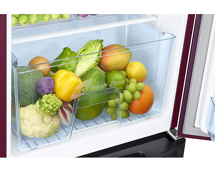 Samsung 183 L 5-Star Digital Inverter Single Door Refrigerator – Camellia Purple (RR20D2825CR/NL)