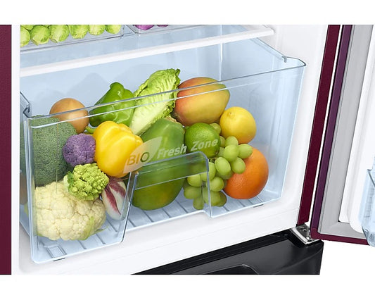 Samsung 183 L 5-Star Digital Inverter Single Door Refrigerator – Camellia Purple (RR20D2825CR/NL)