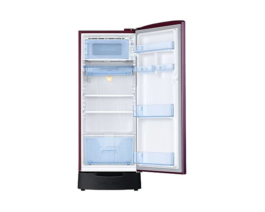 Samsung 183 L 5-Star Digital Inverter Single Door Refrigerator – Camellia Purple (RR20D2825CR/NL)