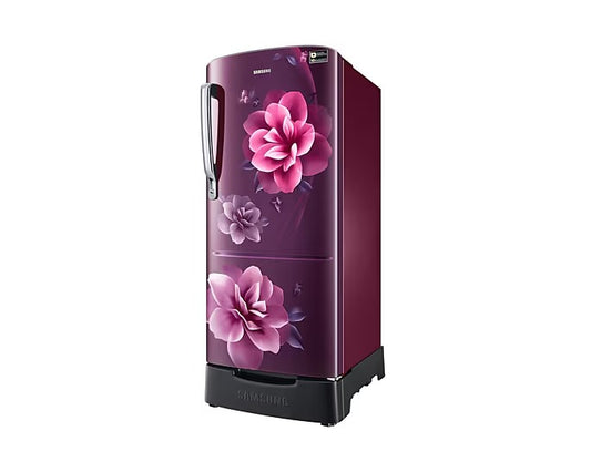 Samsung 183 L 5-Star Digital Inverter Single Door Refrigerator – Camellia Purple (RR20D2825CR/NL)