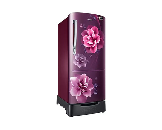Samsung 183 L 5-Star Digital Inverter Single Door Refrigerator – Camellia Purple (RR20D2825CR/NL)