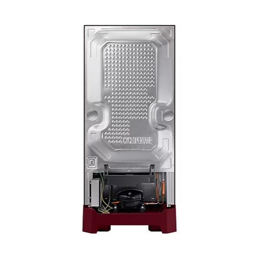 Samsung 189 L 5‑Star Digital Inverter Single Door Refrigerator – Midnight Blossom Red (RR21C2H25RZ/HL)