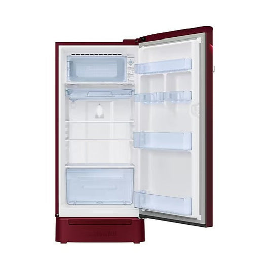 Samsung 189 L 5‑Star Digital Inverter Single Door Refrigerator – Midnight Blossom Red (RR21C2H25RZ/HL)