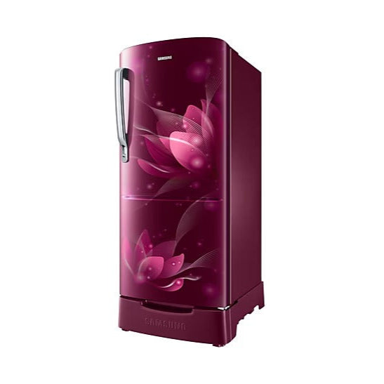 Samsung 183 L Single Door Refrigerator – Grandé Blooming Saffron Red