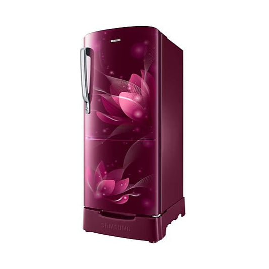 Samsung 183 L Single Door Refrigerator – Grandé Blooming Saffron Red