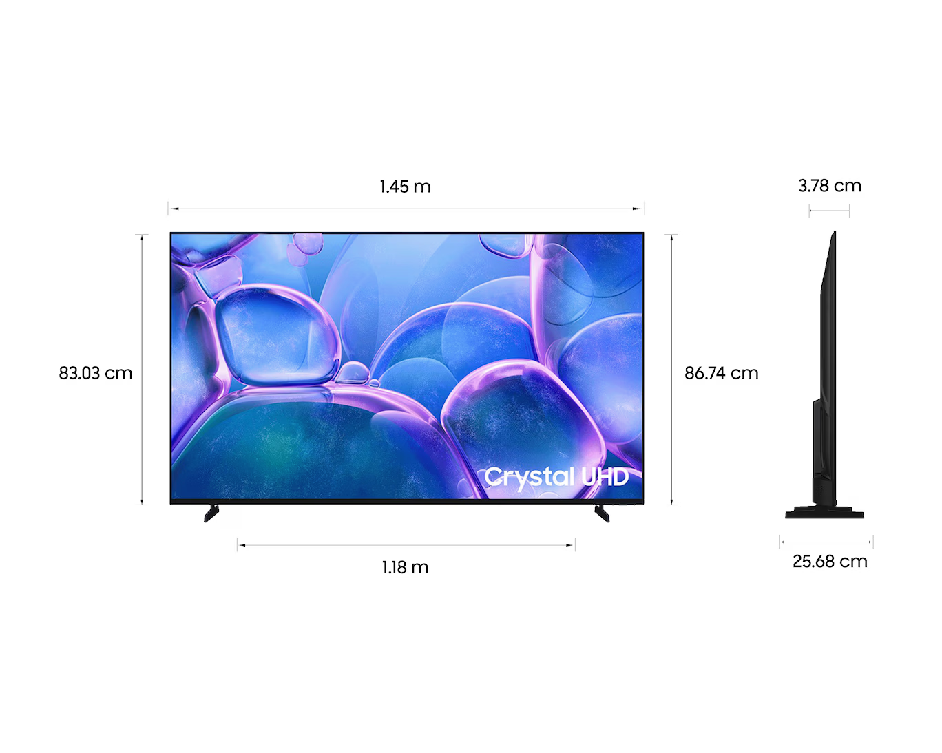 Samsung 75 Inch Crystal UHD 4K Smart TV UA75U7300FUXXL with Crystal Processor 4K