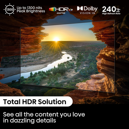 Hisense 65U7N 65-Inch Mini-LED 4K Smart TV
