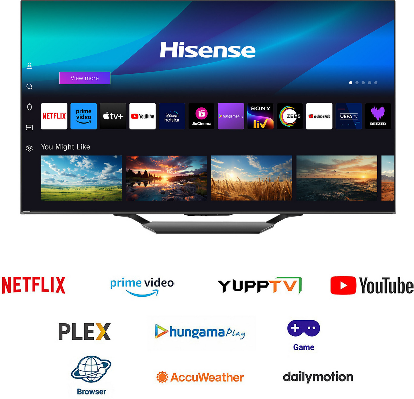 Hisense 65U7N 65-Inch Mini-LED 4K Smart TV