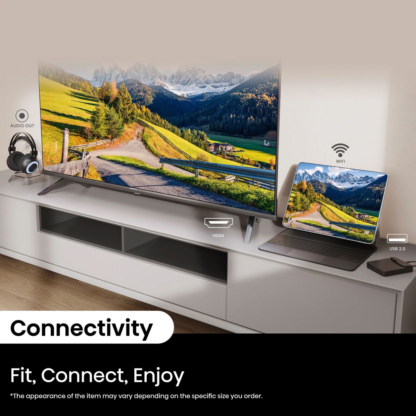 Hisense 32 Inch HD Ready Smart Google LED TV 32E43N with Dolby Audio