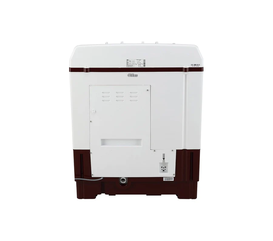 LG P8035SRAZA 8 Kg 5 Star Semi Automatic Top Load Washing Machine - Burgundy