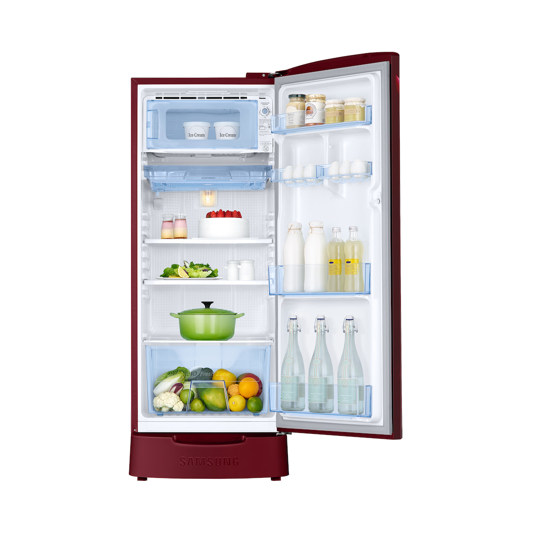 Samsung 183 L 3 Star Single Door Refrigerator – RR20H2823RZ