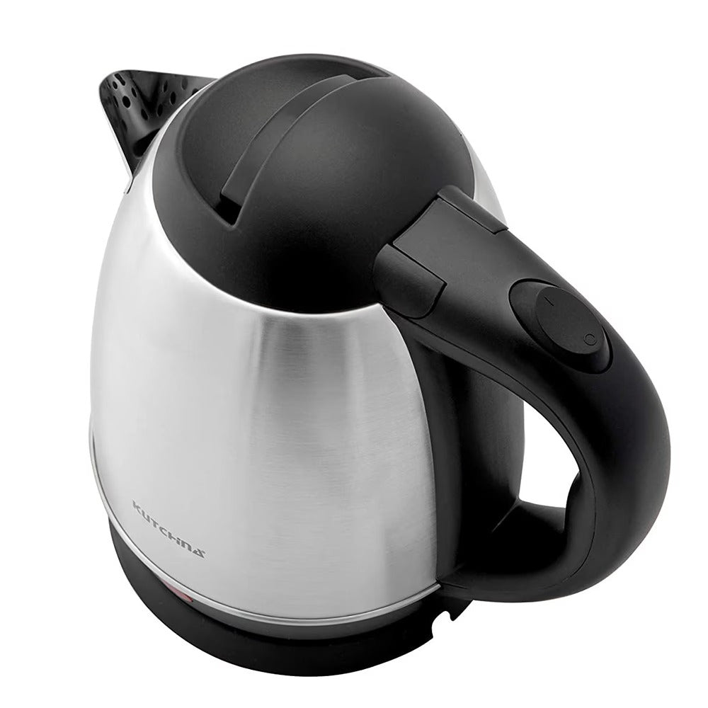 Kutchina EVASS 1.5L Electric Kettle – 1500W, Stainless Steel Body, 360° Cordless Base, Auto Shut-Off